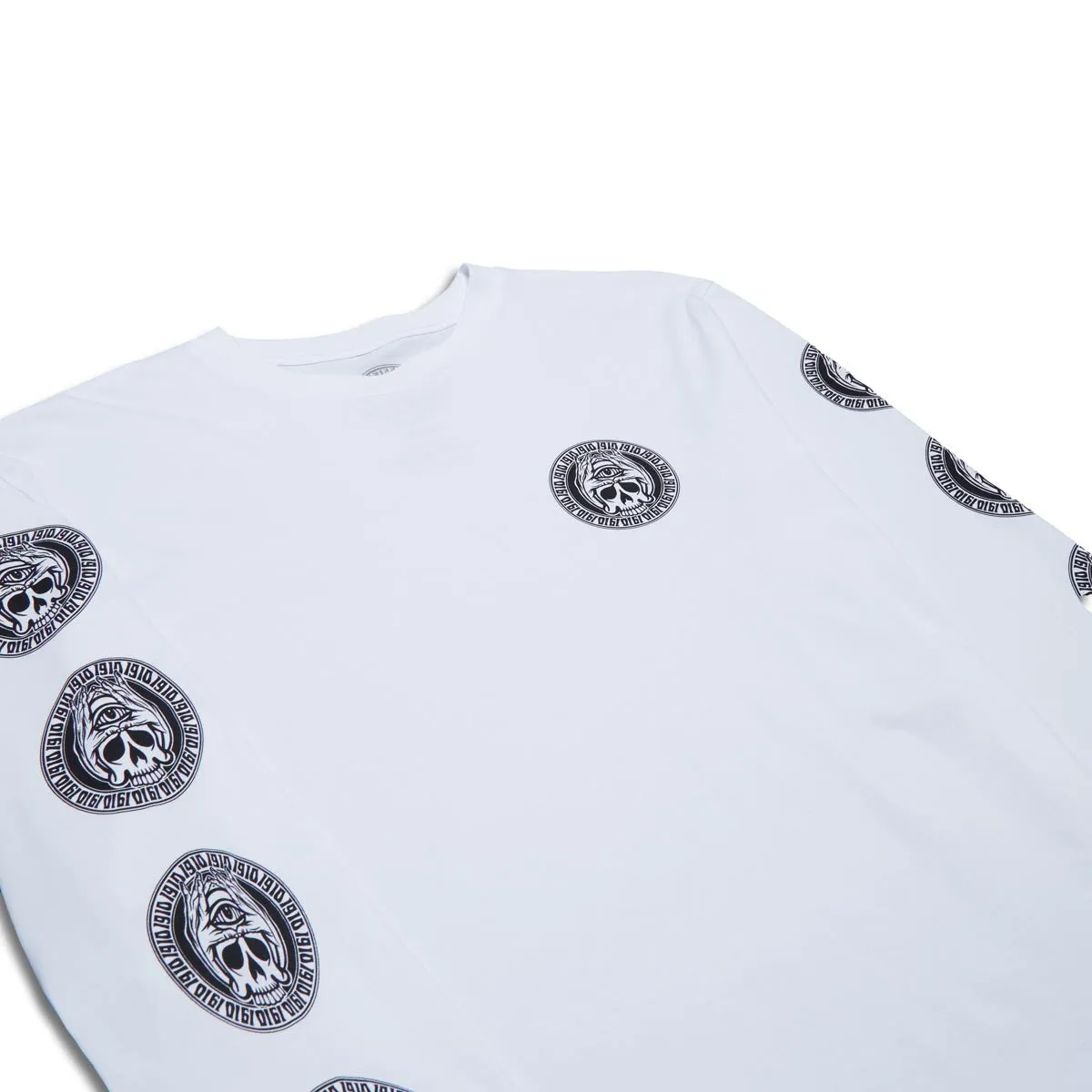 1910 New Holder Long Sleeve T-Shirt - White