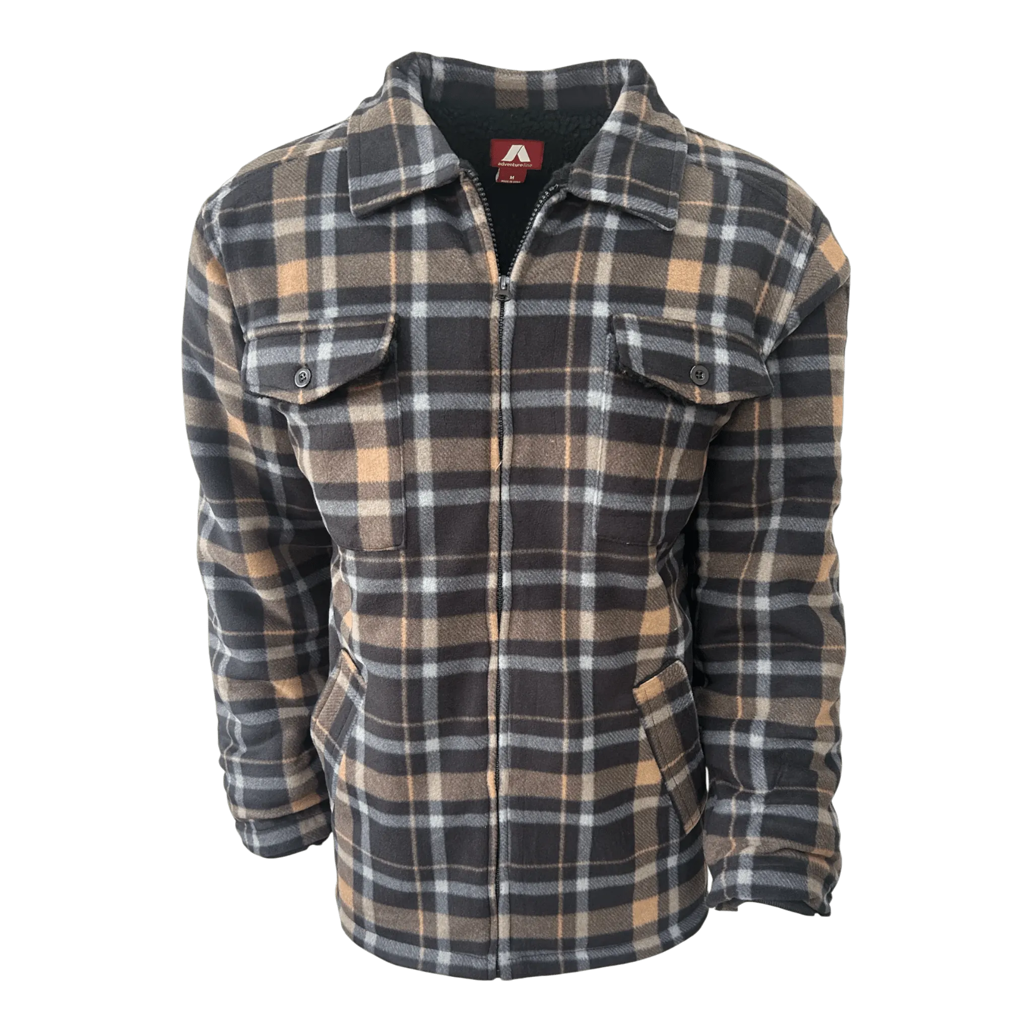 Adventure Line Sherpa Lined Full Zip Shearers Jacket ASHJ