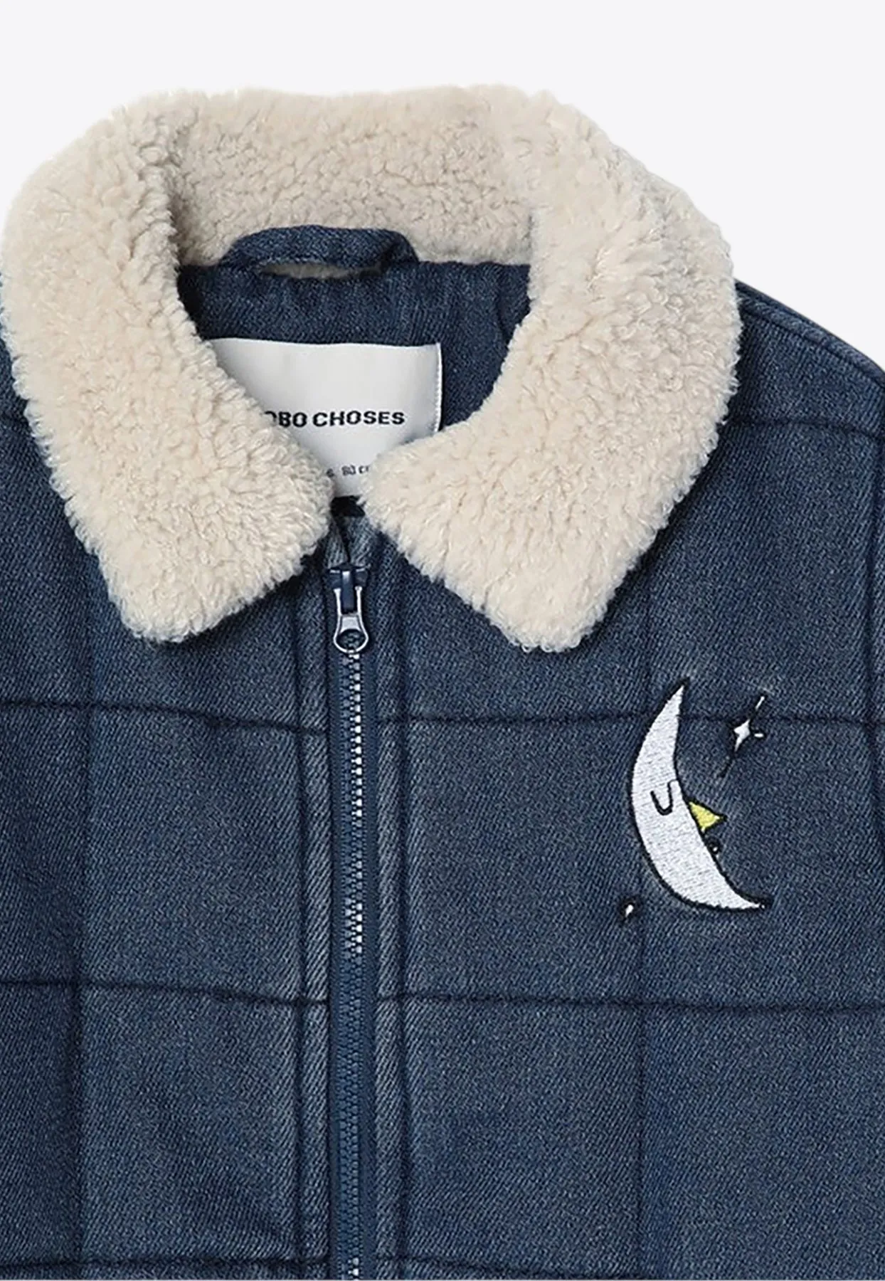 Babies Quilted Denim Jacket