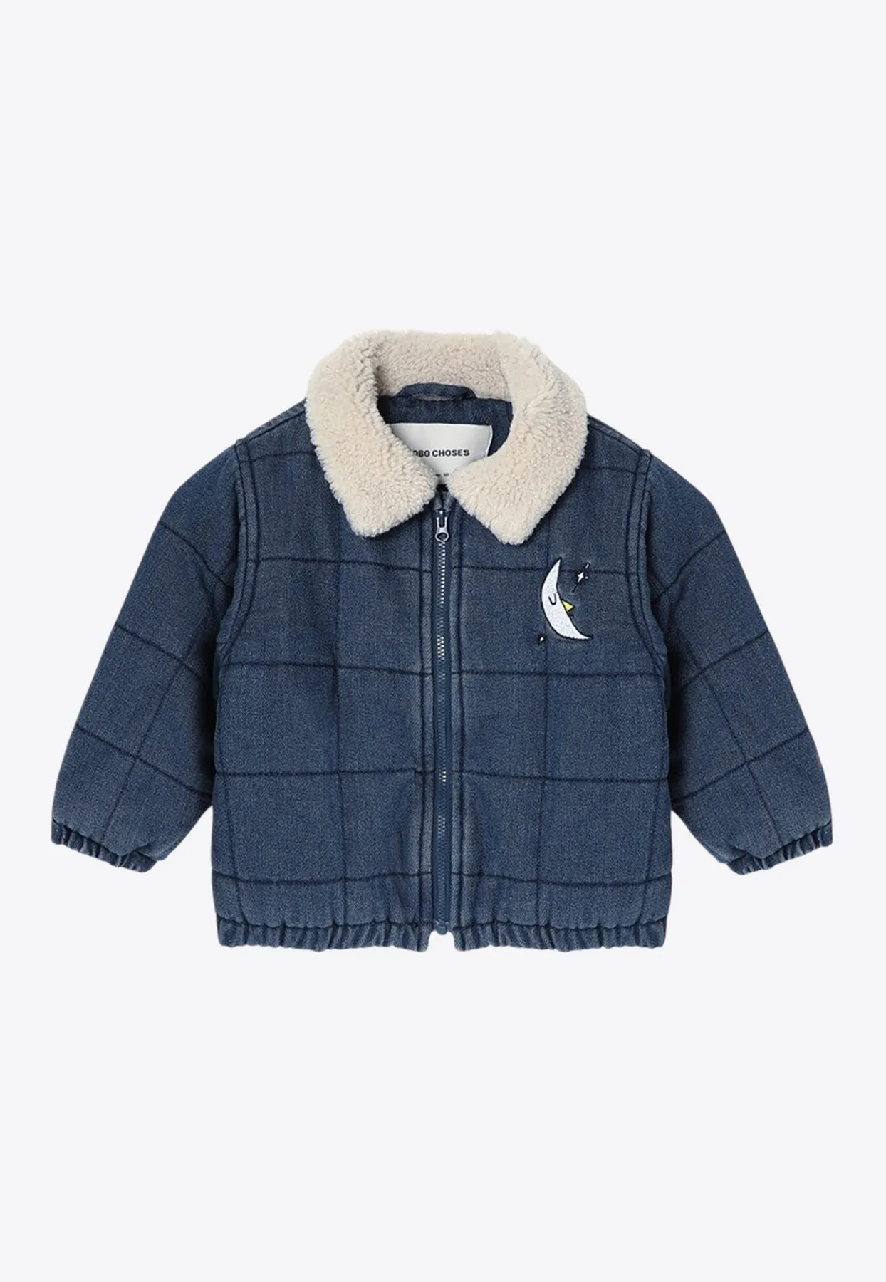 Babies Quilted Denim Jacket