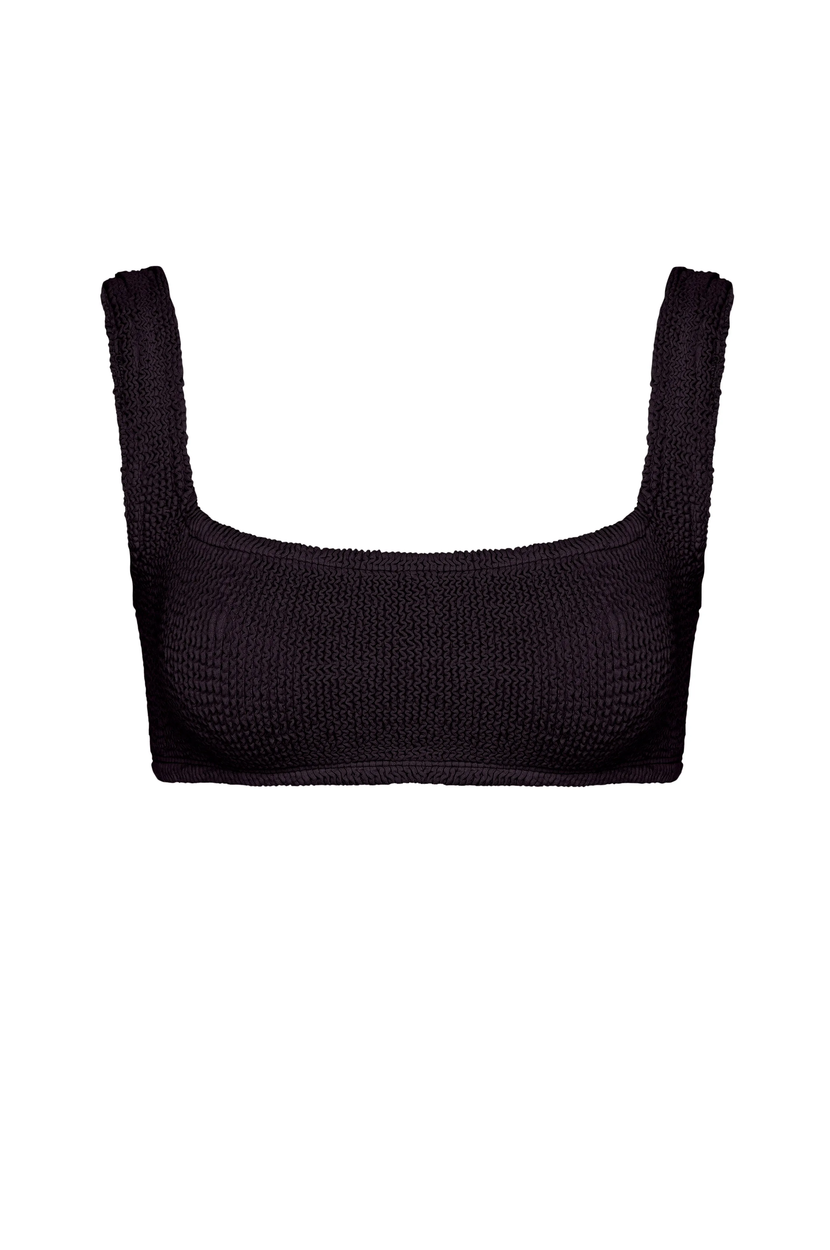 BALBOA BIKINI TOP - BLACK