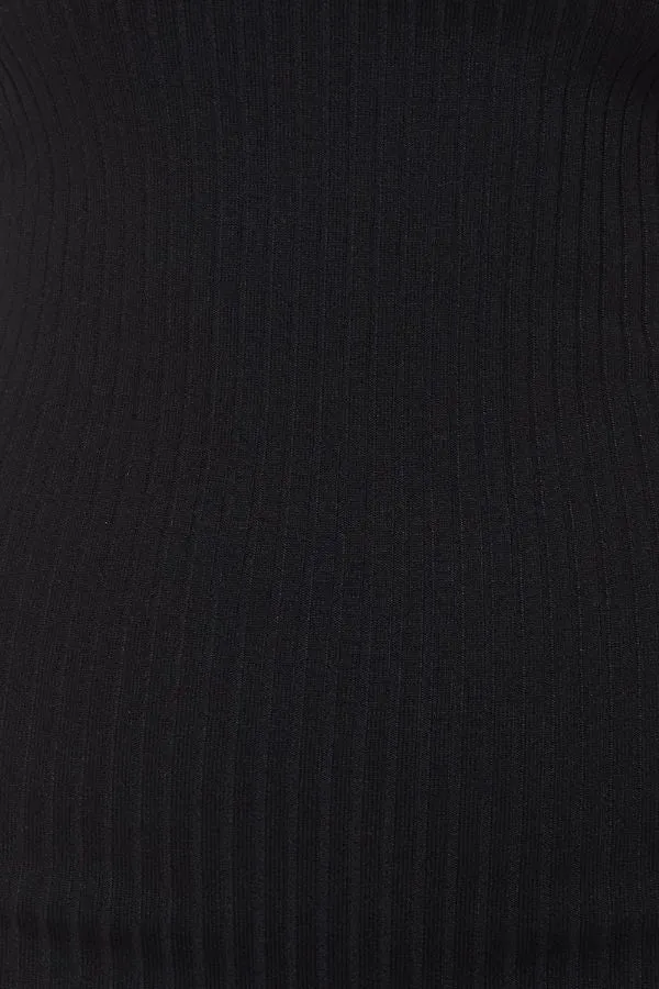 Basic Knit Mini Dress