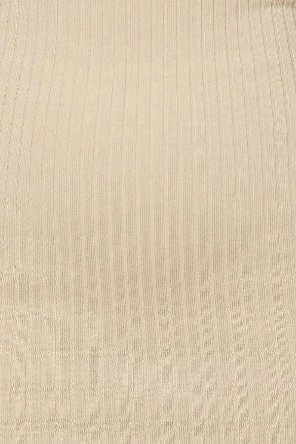 Basic Knit Mini Dress