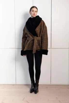 Bea Leopard Jacket