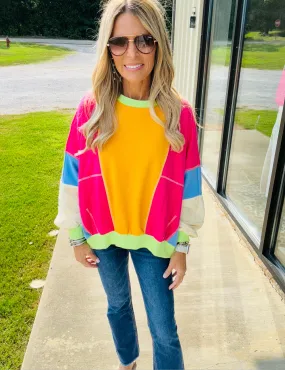 BRIGHT DAYS AHEAD PULLOVER--RESTOCK ALERT