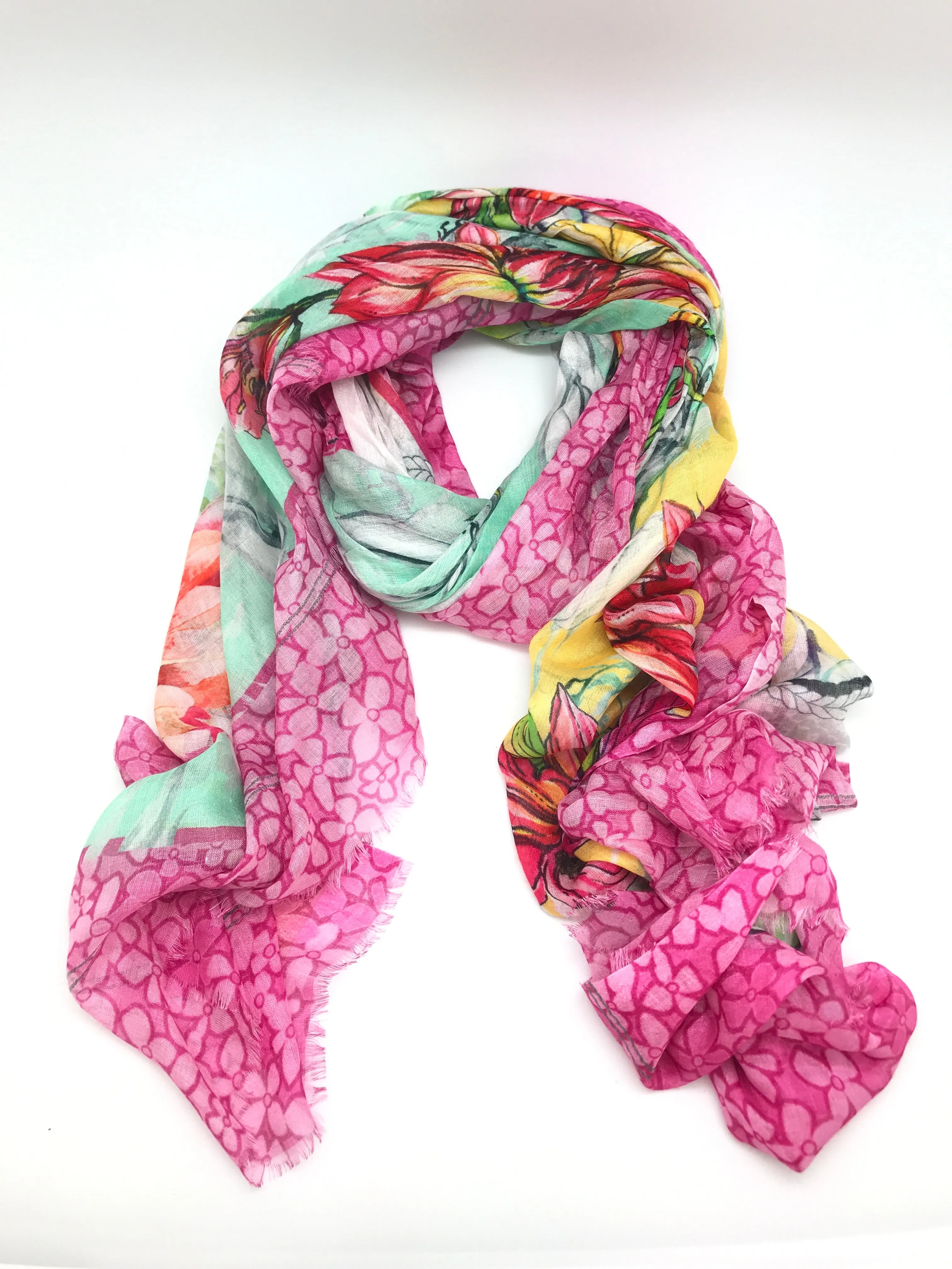 Bright Silk Scarves