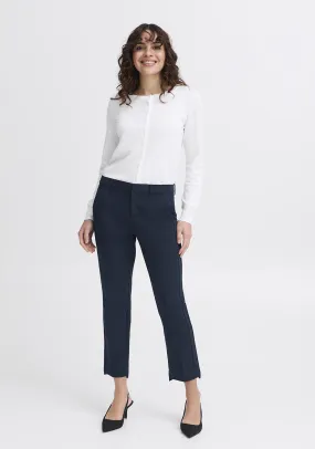 Casual Trousers - Dark Peacoat