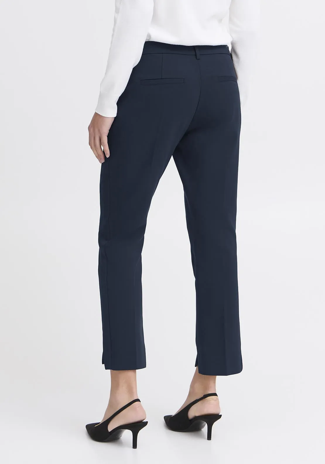 Casual Trousers - Dark Peacoat
