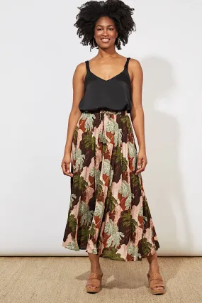 CAYMAN MAXI SKIRT - PALMS