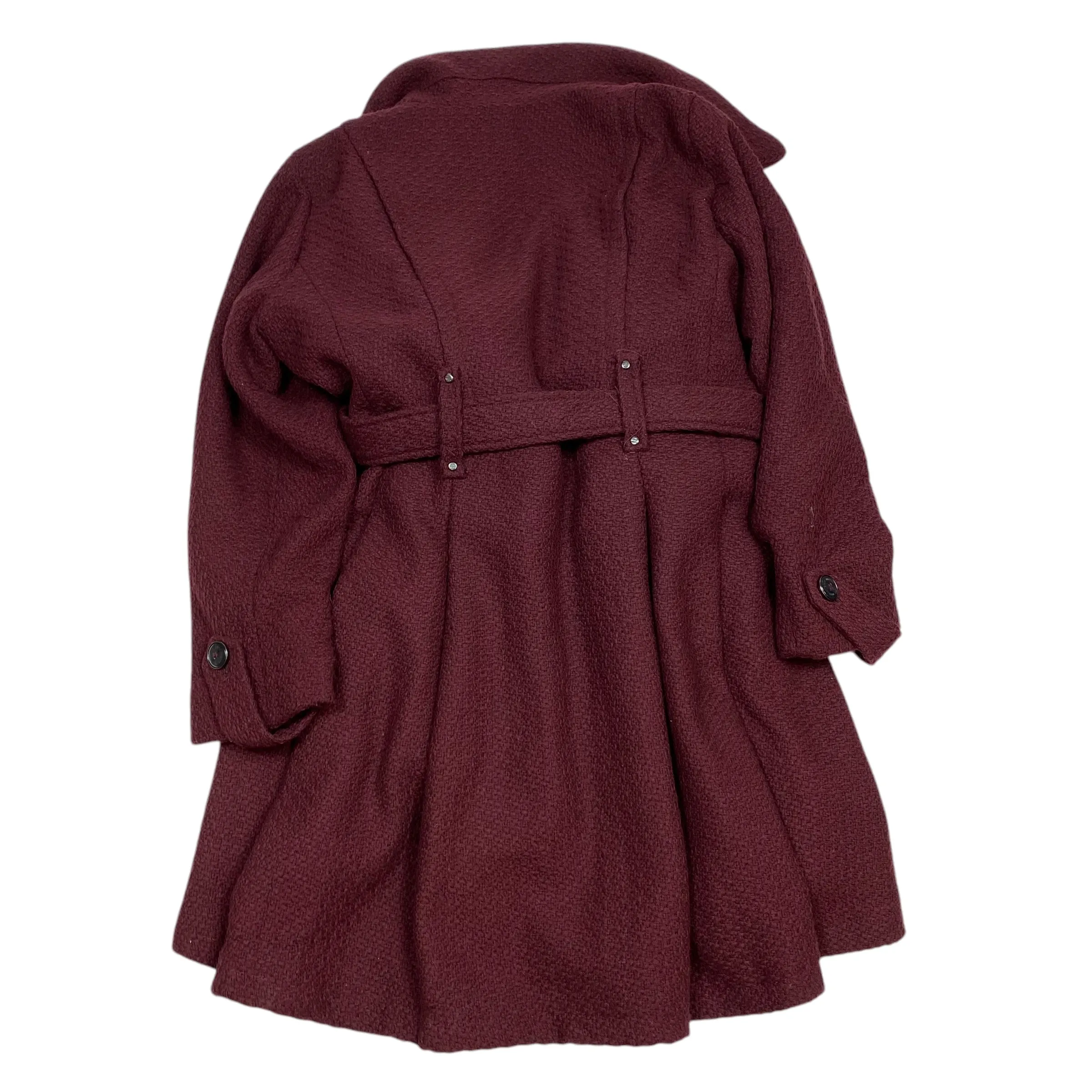 Coat Peacoat By Steve Madden In Red, Size: 2x