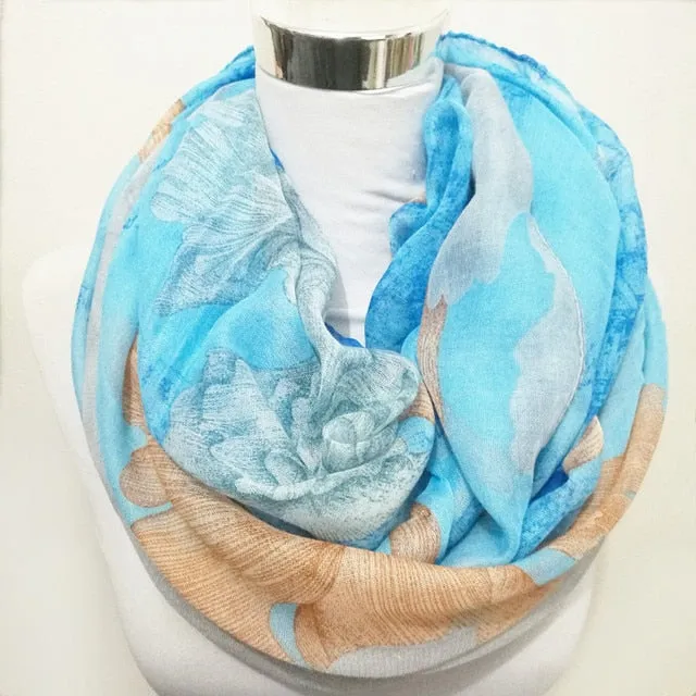 Colorblock Lightweight woman Scarf