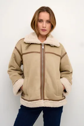 CRTHELMA AVIATOR JACKET - CROCKERY