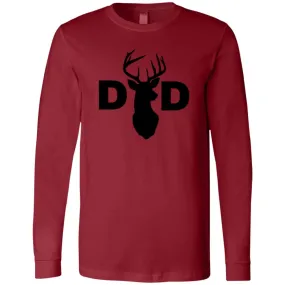 Dad Deer Dad CLOSEOUT -- Men's Jersey LS T-Shirt
