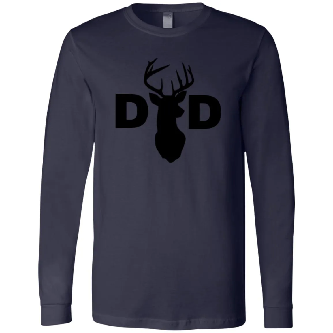 Dad Deer Dad CLOSEOUT -- Men's Jersey LS T-Shirt
