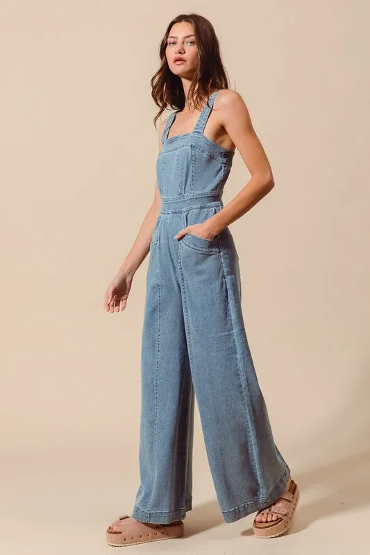 DENIM JUMPSUIT