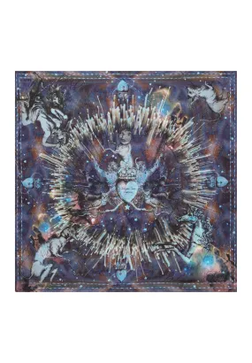 Dimension Silk Printed Scarf