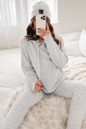 Easy Decisions Corded Two Piece Set (Heather Grey)