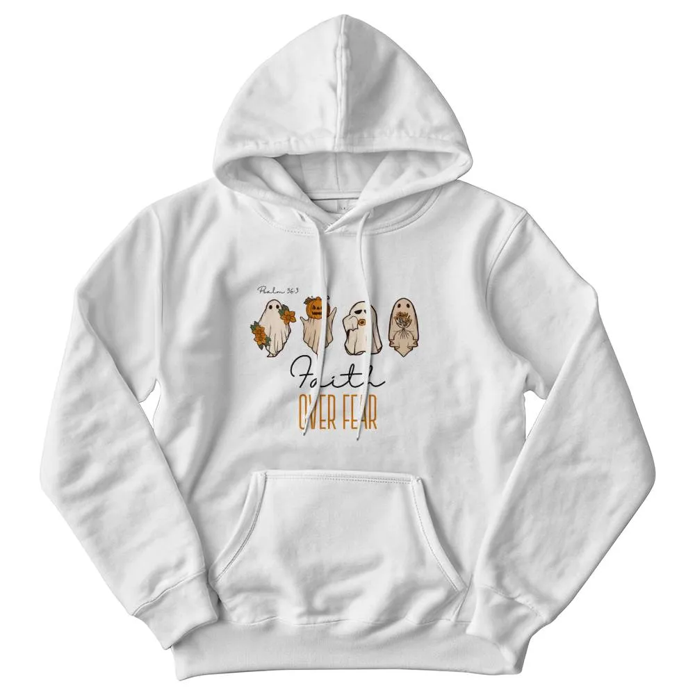 ELEVATED SPIRIT | HALLOWEEN FAITH over FEAR CHRISTIAN HOODIE