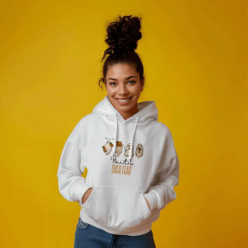 ELEVATED SPIRIT | HALLOWEEN FAITH over FEAR CHRISTIAN HOODIE