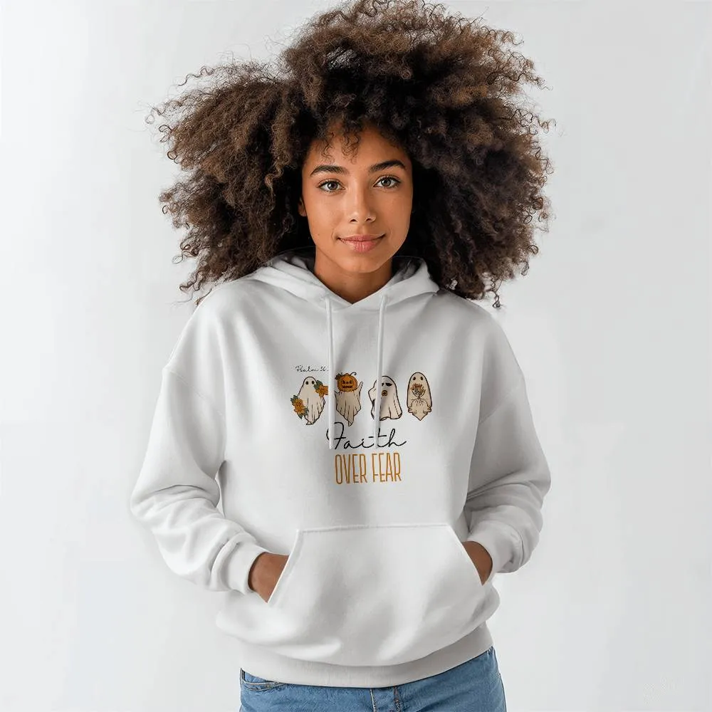 ELEVATED SPIRIT | HALLOWEEN FAITH over FEAR CHRISTIAN HOODIE