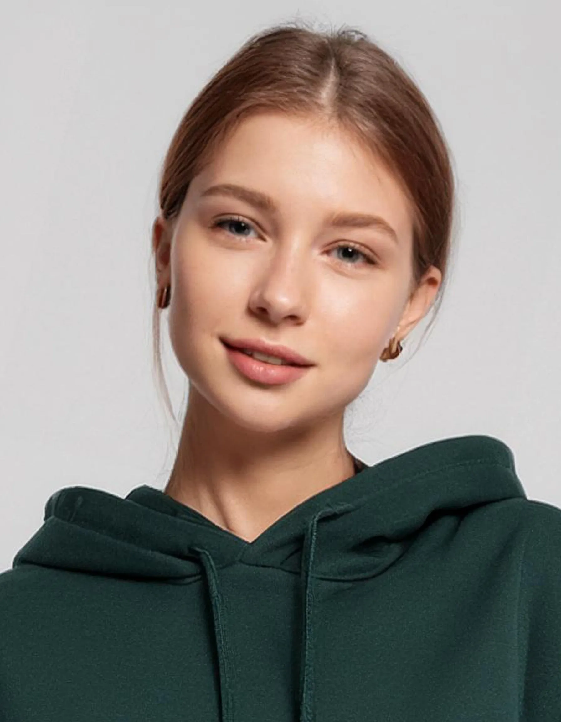 Emerald Ease Rich Green Hoodie