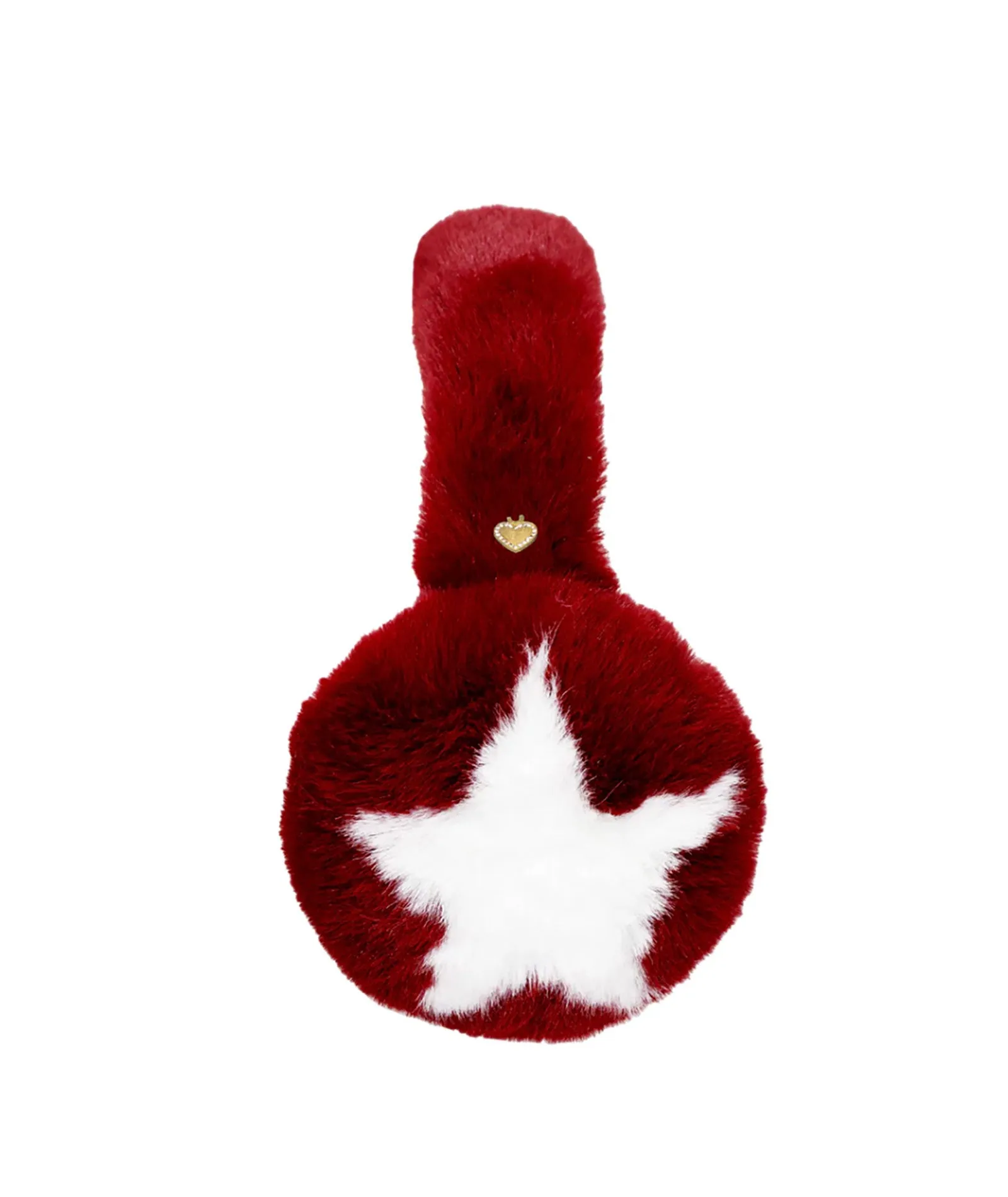 Emi Jay Star Sugar Muffs in Red Currant