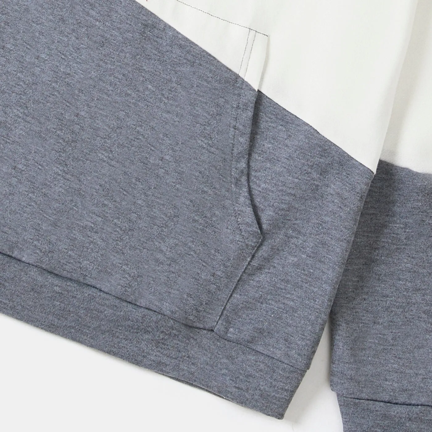 Family Matching Colorblock Long-sleeve Hoodies