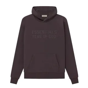 Fear Of God Essentials Hoodie Plum
