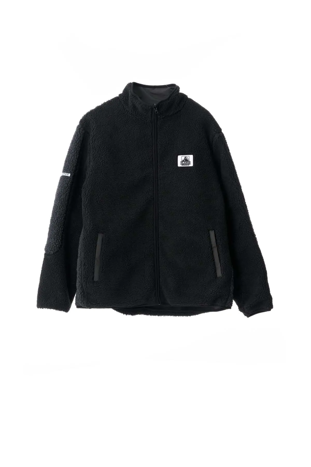 FIRE DICE REVERSIBLE JACKET - BLACK