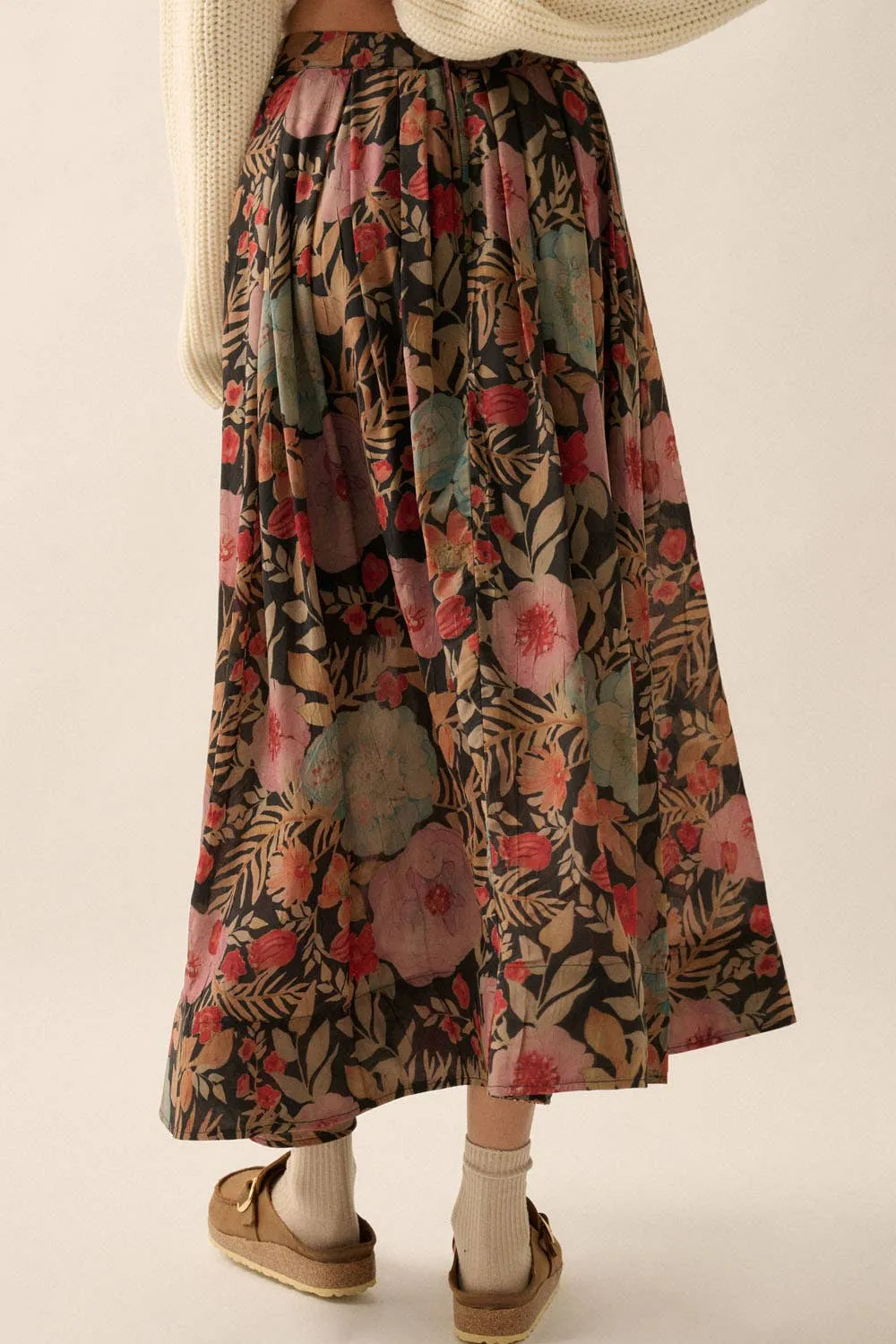 Floral Maxi Skirt