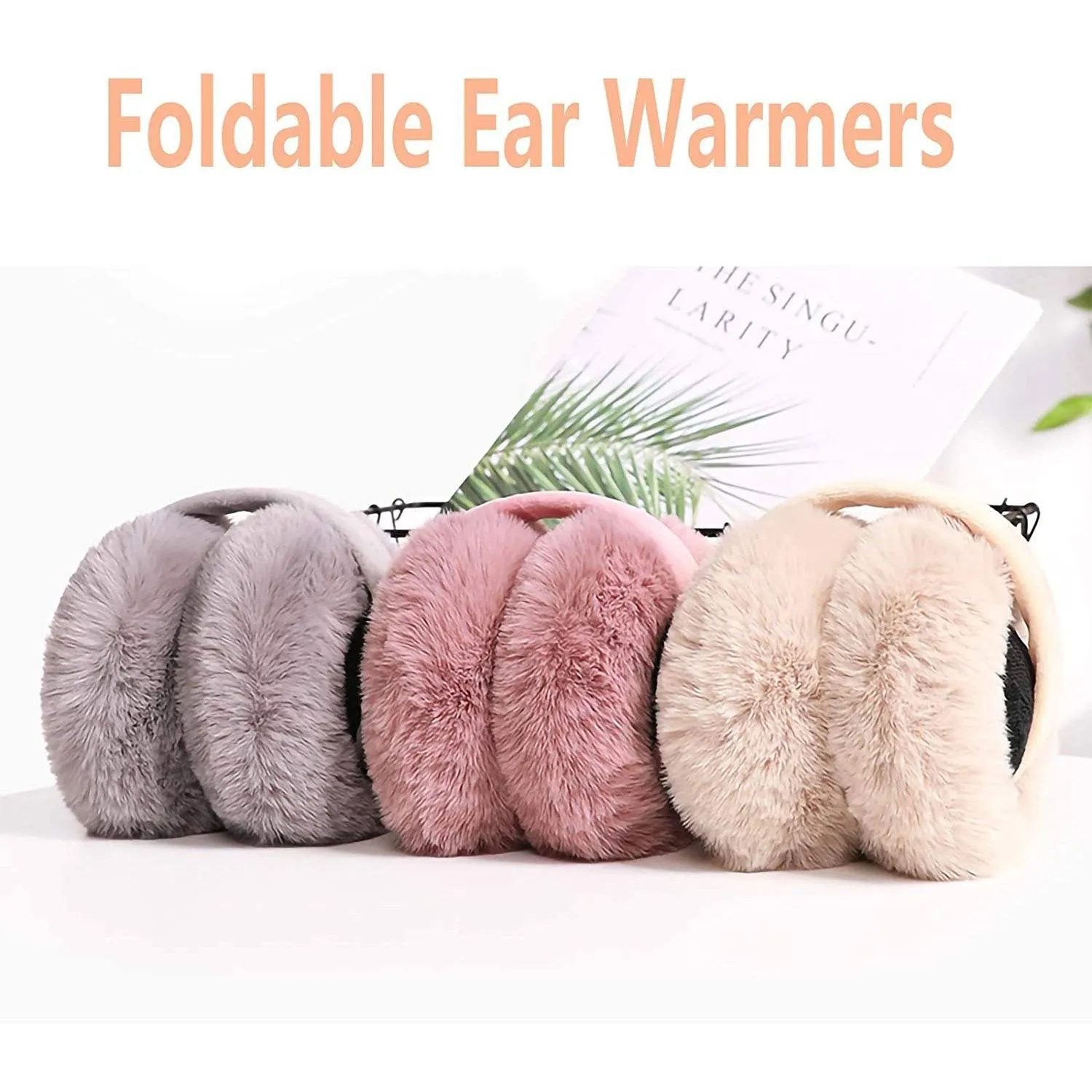 Foldable Faux Fur Warm Earmuffs