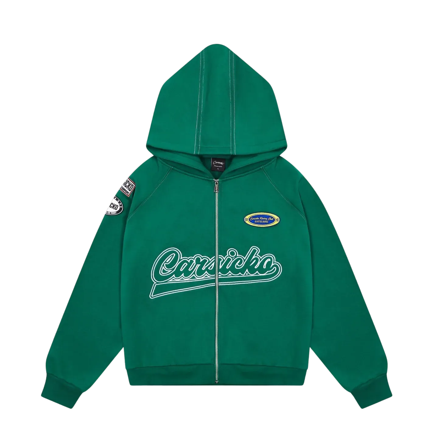 FTP RACING CLUB HOODIE GREEN