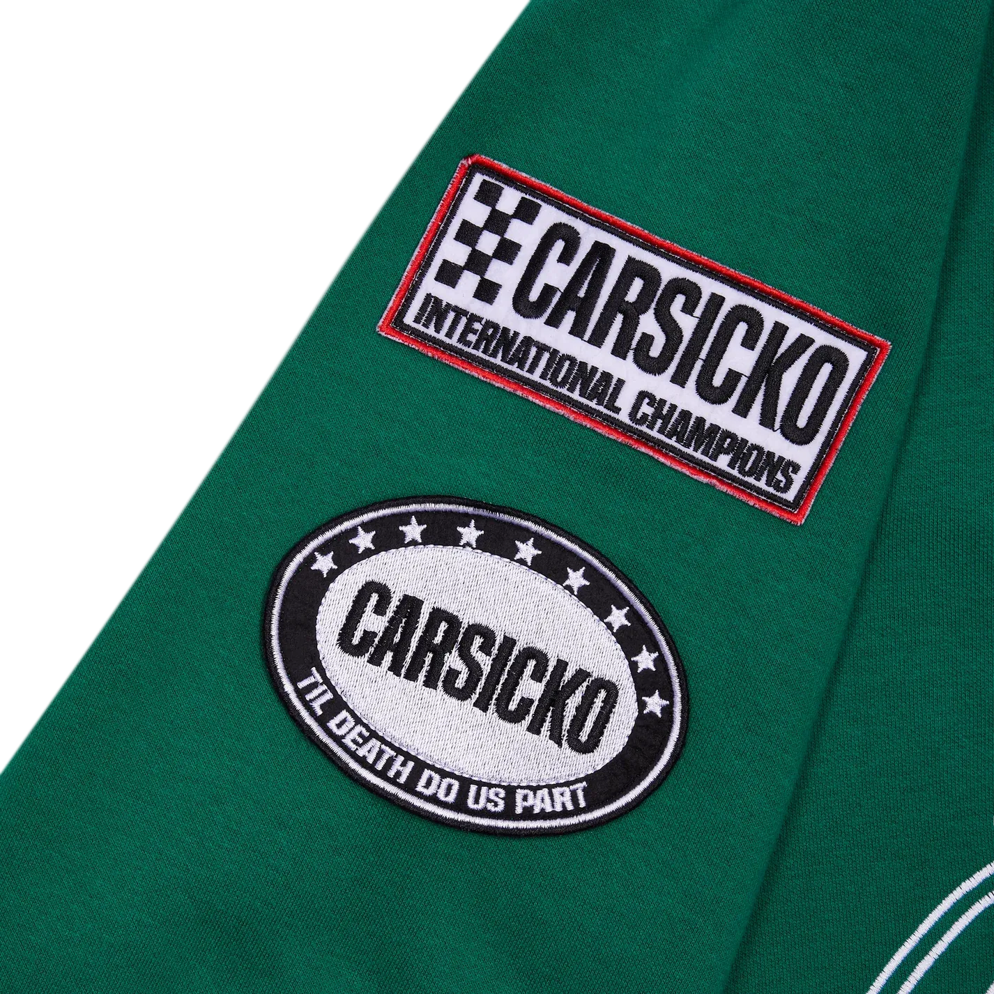 FTP RACING CLUB HOODIE GREEN