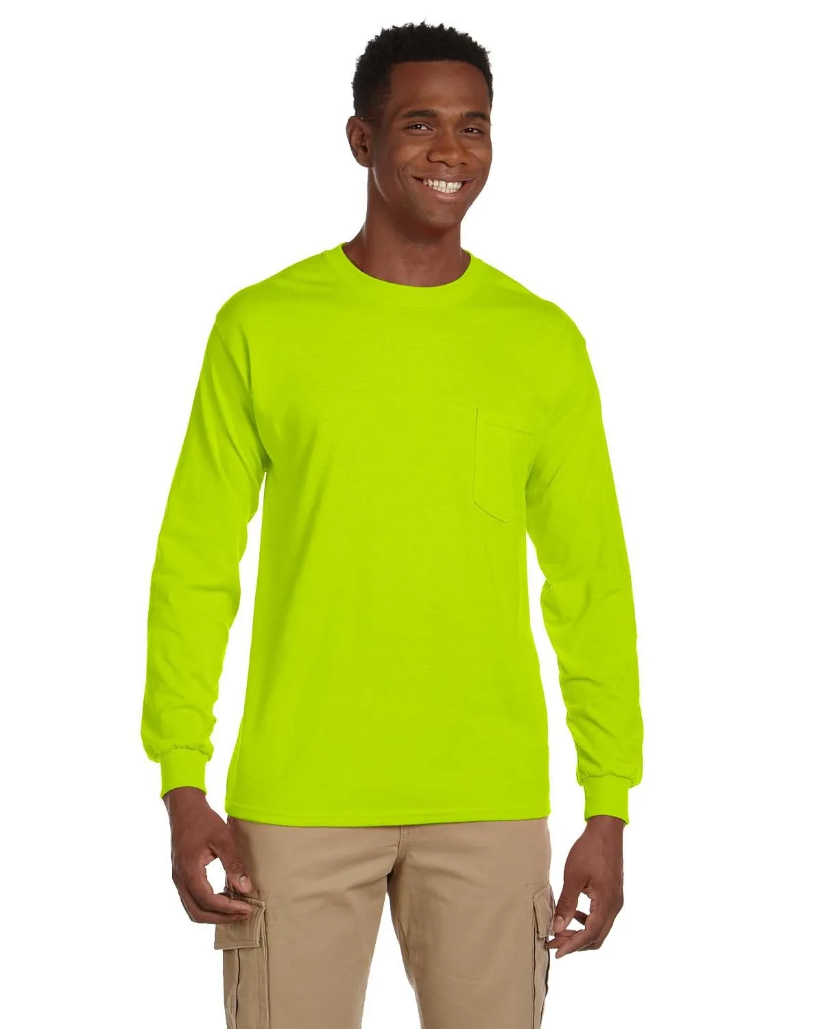 Gildan Adult Ultra Cotton® Long-Sleeve Pocket T-Shirt G241