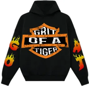 Grit of a Tiger Motorcycle Hoodie