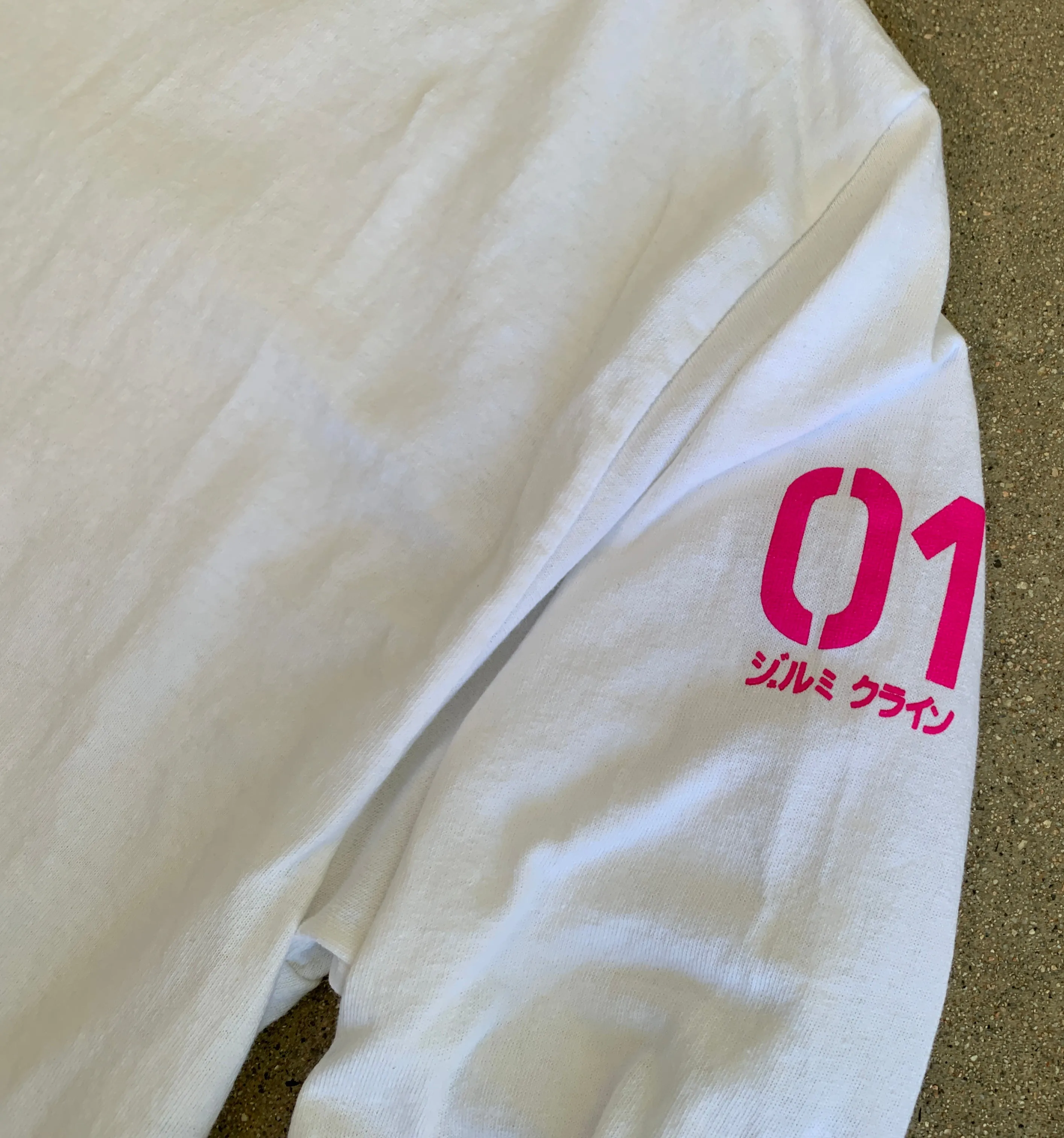 hatsune LONG SLEEVE t-shirt WHITE
