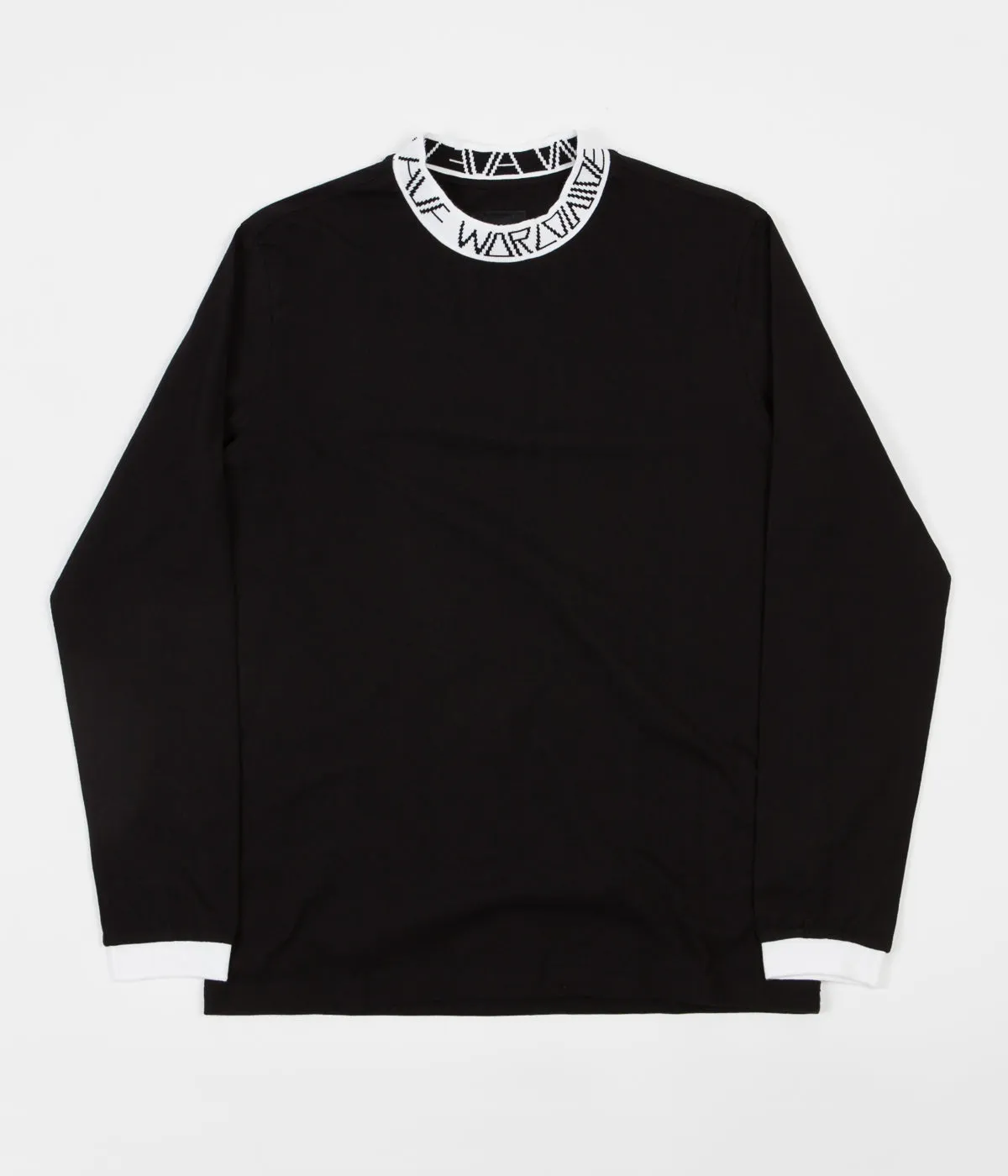 HUF Letras Long Sleeve T-Shirt - Black