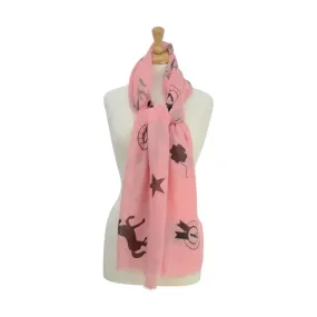 HY Equestrian Ladies Balmoral Scarf