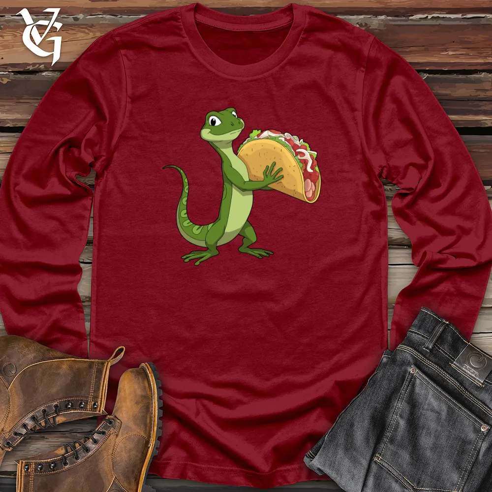 Iguana With Tacos Long Sleeve