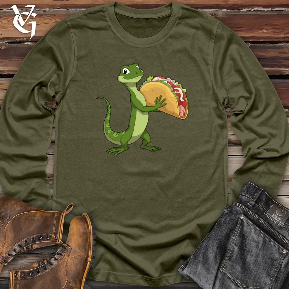 Iguana With Tacos Long Sleeve