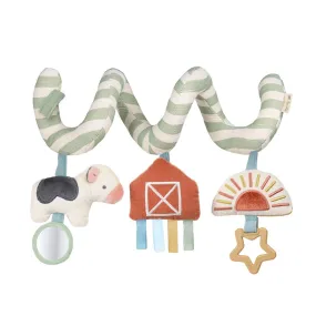Itzy Bitzy Car Seat Activity Spiral - Farm
