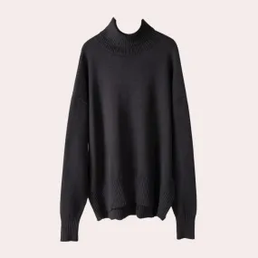 Ivyshape | Comfortable Turtleneck Sweater for Women