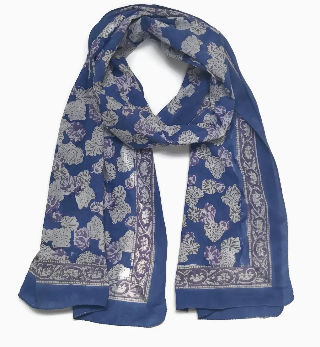 Julia Blue Scarf