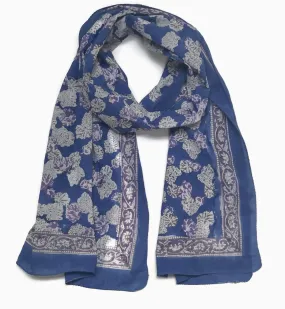 Julia Blue Scarf