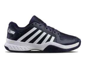 K-Swiss Men's Court Express Pickleball Peacoat White Silver Shoes
