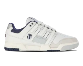K-Swiss Men's Gstaad Gold Brilliant White Peacoat Gray Violet Shoes