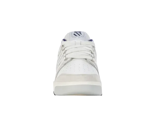 K-Swiss Men's Gstaad Gold Brilliant White Peacoat Gray Violet Shoes