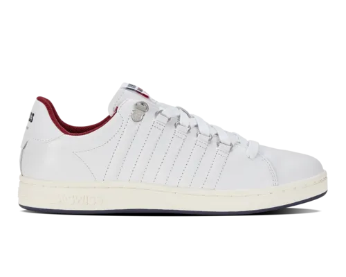 K-Swiss Men's Lozan Ii White Peacoat Tibetan Red Shoes