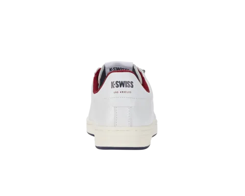 K-Swiss Men's Lozan Ii White Peacoat Tibetan Red Shoes