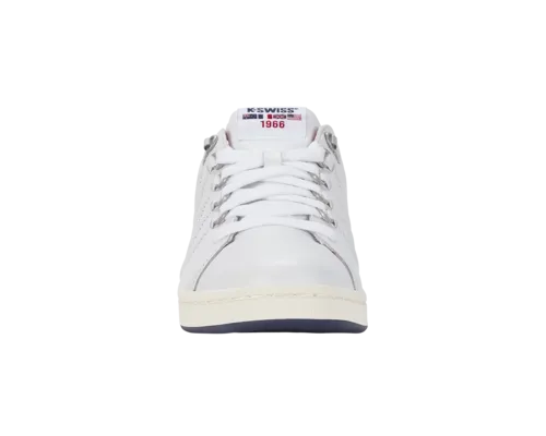 K-Swiss Men's Lozan Ii White Peacoat Tibetan Red Shoes